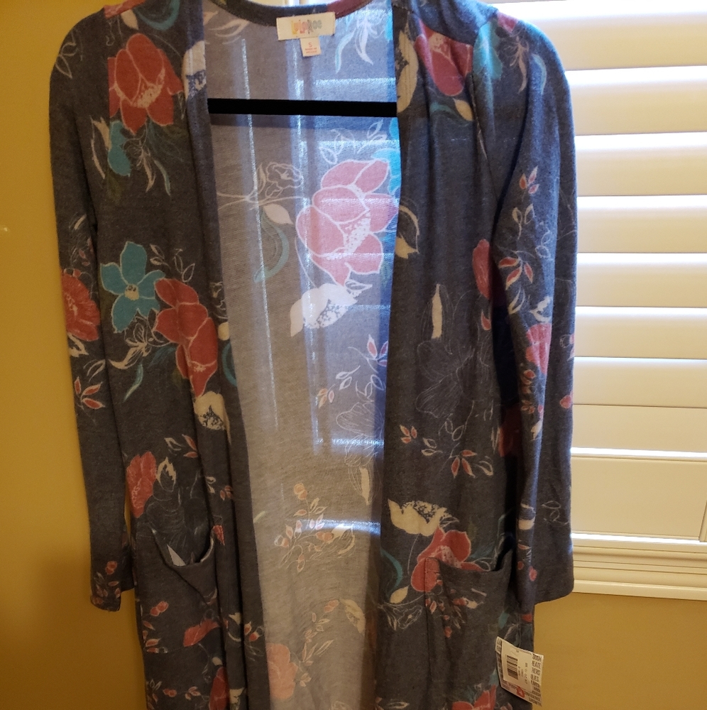 Lularoe Sarah long cardigan small